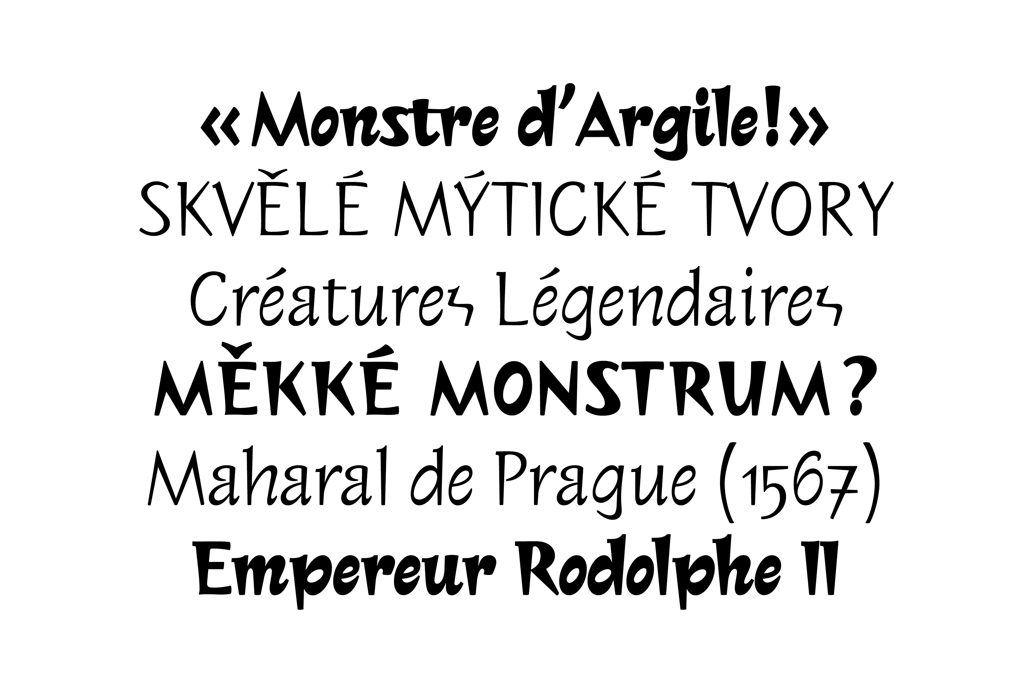 type design typographique : leo guibert design galmi typeface